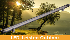 LED-Leisten Outdoor | Leisten für den Außenbereich