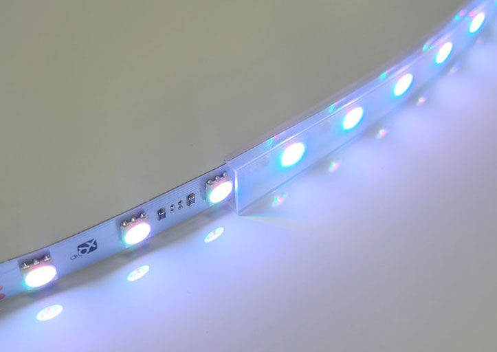 LED Streifen in Silikonhülle - IP66 Schutz