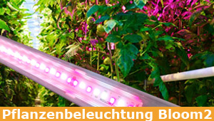 LED-Pflanzenbeleuchtung Leiste Bloom2 | Fruchtphase
