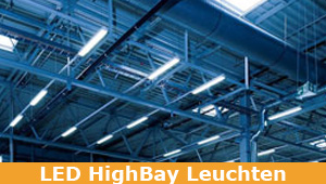 LED HighBay Leuchten - ideal für die Hallenbeleuchtung geeignet, hocheffiziente LED Technik