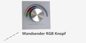 XQ connect Wandsender RGB Knopf