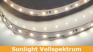 Premium LED Streifen Vollspektrum - gleichmäßiges kontinuierliches Vollspektrum