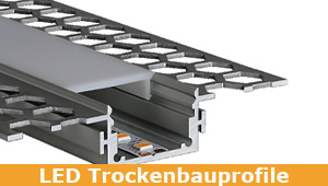 LED Alu Trockenbauprofile | Drywall
