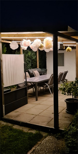 LED-Beleuchtung Terrasse