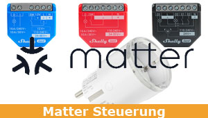 Steuerung mit Matter Steuerung mit Matter