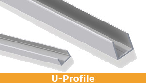 U-Profile | Alu Profile | LED-Profile | PVC-Aufsteckprofile
