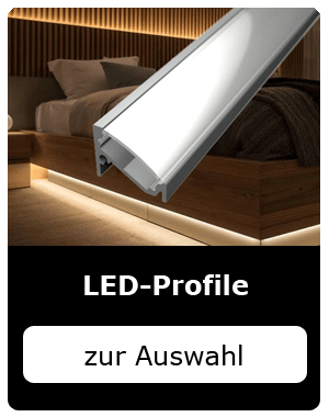 LED Profile | Aluprofile zur Montage von LED Streifen