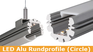 LED Rundprofile / Alu-Circle-Profil