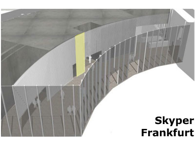 Referenz Skyper Frankfurt - Umbau der Lobby im Erdgeschoss