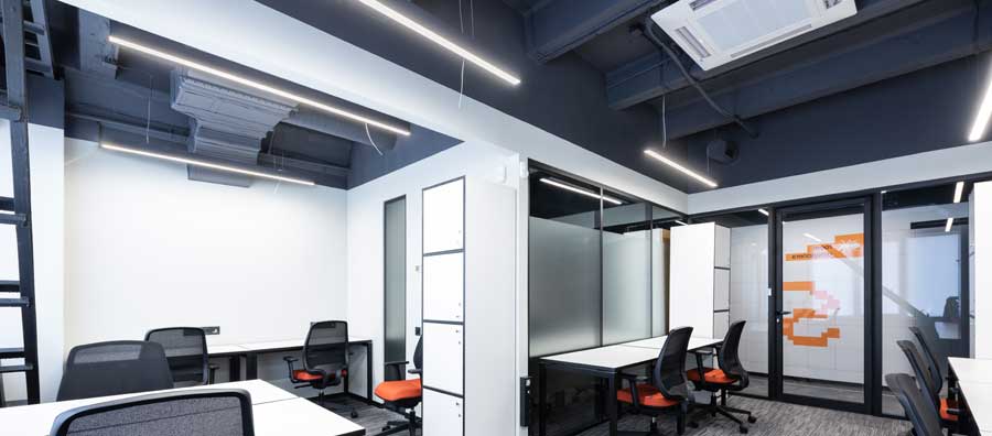 LED Bürobeleuchtung - komfortable Arbeitsumgebung