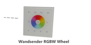 XQ connect Wandsender RGBW Wheel