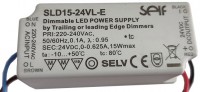 Netzteil Möbeleinbau 24V 15W phasendimmbar Netzteil Möbeleinbau 24V 15W phasendimmbar