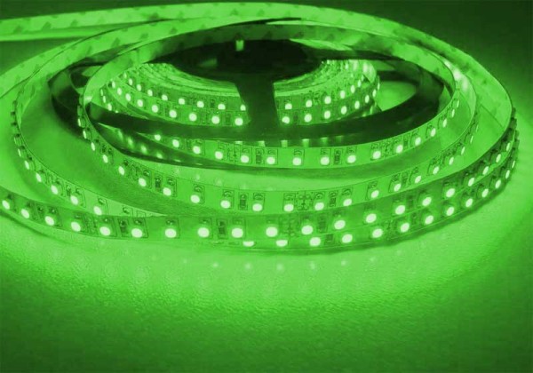 Eco-HD LED-Streifen, grün, 11,5W/m, 112LEDs/m, 24V