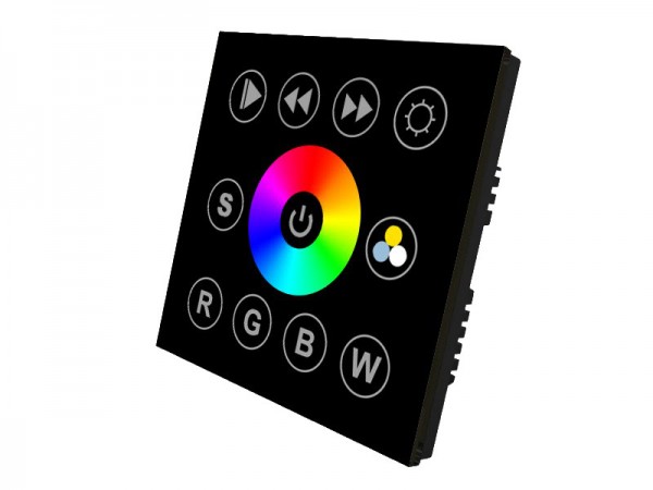 RGBW Touchpanel DMX schwarz