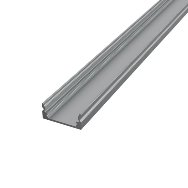 LED Alu-Profil C-Line flach grau