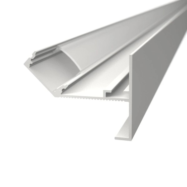 LED Aluprofil C-Line Voute 45° weiß 01