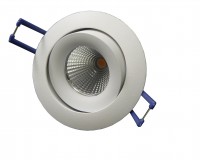 LED-Einbaustrahler schwenkbar, rund, weiß LED-Einbaustrahler schwenkbar, rund, weiß