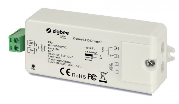 Zigbee LED-Dimmer 12-24V 8A