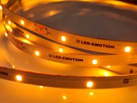 Eco Backlight LED-Streifen, 1900K amber warmweiß, 348lm/m, 3.8W/m, 28LEDs/m, 24V Eco Backlight LED-Streifen, 1900K amber warmweiß, 348lm/m, 3.8W/m, 28LEDs/m, 24V