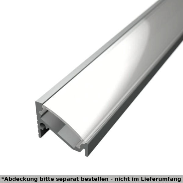 LED Aluprofil C-Line Eck 30°/60° eloxiert