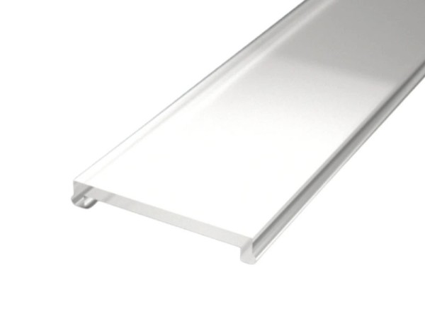 LED-Aluprofil Maxi Abdeckung opalweiß