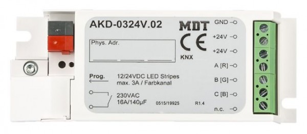 MDT 3-Kanal KNX RGB LED Controller 12/24V