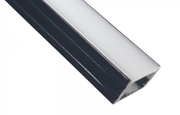 LED-Alu-Profil C-Line flach schwarz