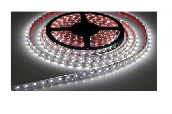 LED-Streifen in PVC-Hülle, 60LEDs/m,2m Rolle, purweiß 12V