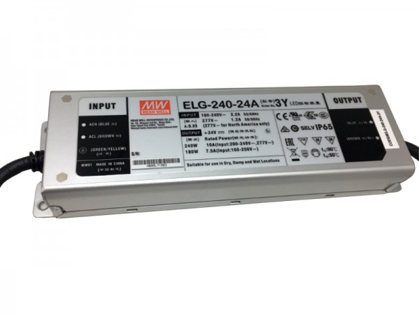 LED-Möbeleinbaunetzteil 24V 240W IP65