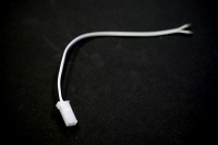 20cm Anschlusskabel weiß mit Mini-Mate-Buchse 20cm Anschlusskabel weiß mit Mini-Mate-Buchse